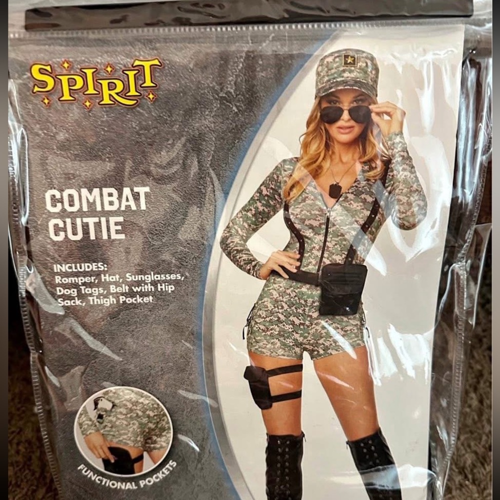 Spirit Camouflage Combat Costume